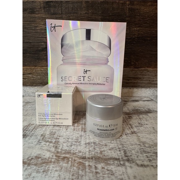 IT‎ Cosmetics Secret Sauce Anti-Aging Moisturizer 0.237 oz - Travel Size - New - Picture 2 of 4